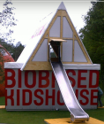 Kids' Playhouse Made from Recycled Potato Peels and Veggie Oil